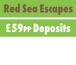 Red Sea £59pp Deposits logo.